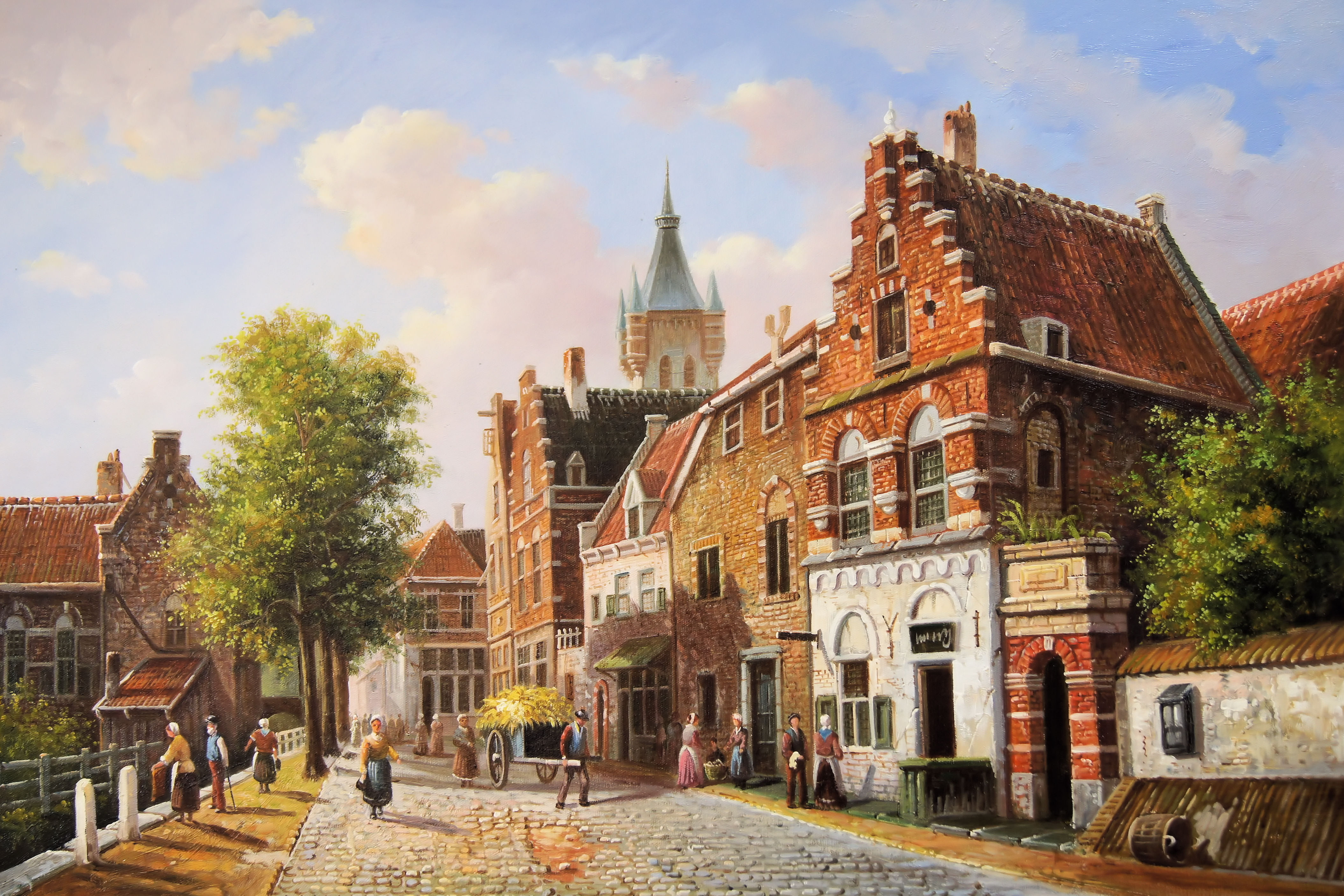 Старинные города картины. Старинные улочки Европы живопись. Старинный город. Старинный Европейский город. Городской пейзаж.